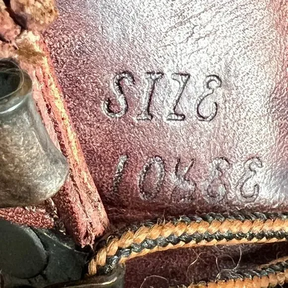 Vintage Rare Danner X Eddie Bauer 1985 Light Red Hiking Boots Size 10.5 EE - Picture 11 of 12